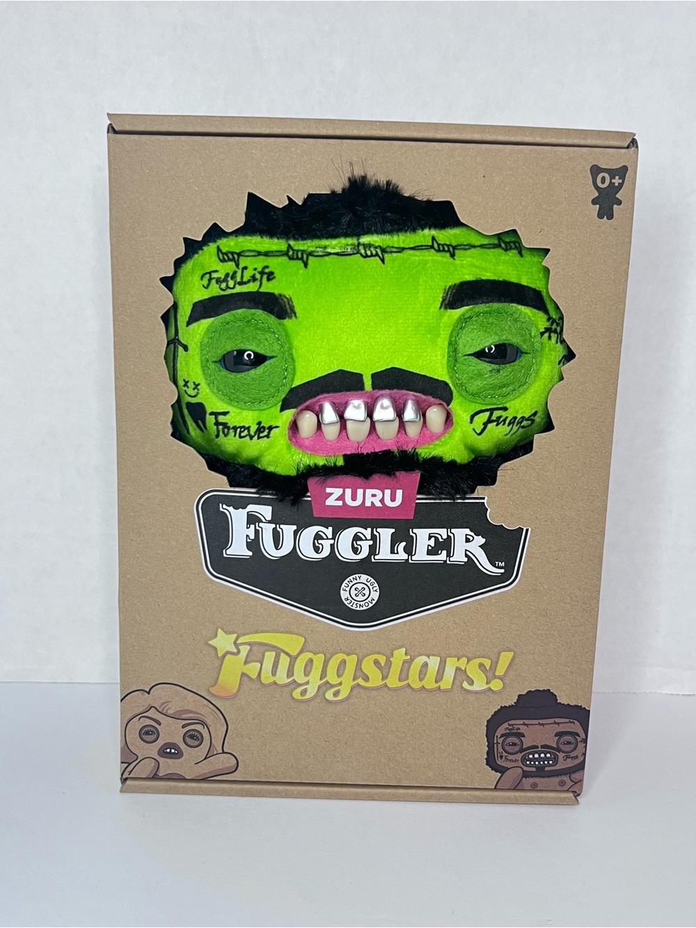 Fuggler Fuggstars Rhymer McSlimer Post Malone Green Ugly Monster Zuru Brand New